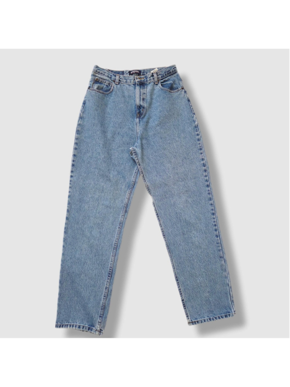 Authentic 90s Vintage Mom Jeans, High Waist Relaxed Fit | Size 14 (30-32)